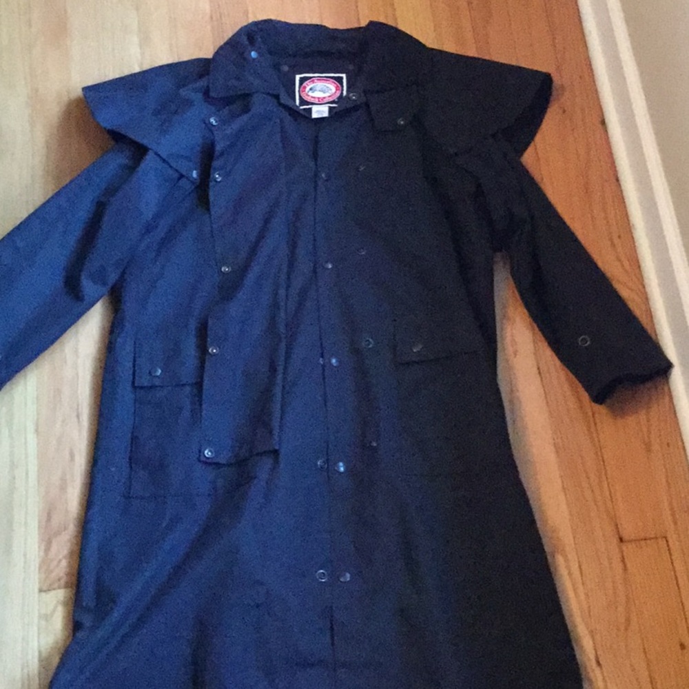 Original Australian Drover Coat - Black
